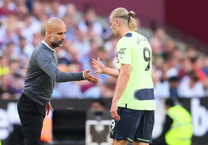 Pep và lời khen “đặc biệt’ dành cho Haaland ảnh 1