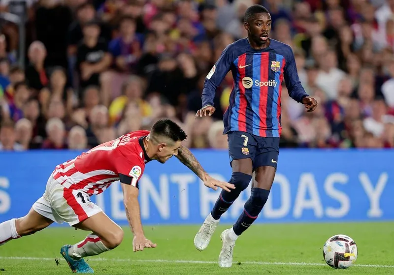Đêm Dembele bùng nổ, Barca vùi dập đội bóng của thầy cũ ảnh 1