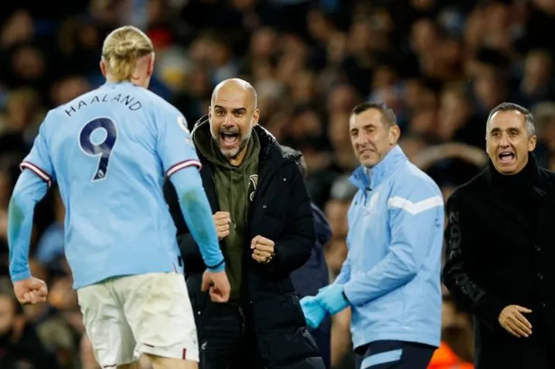 Haaland trở lại giúp Man.City thắng kịch tính, vươn lên ngôi đầu ảnh 1