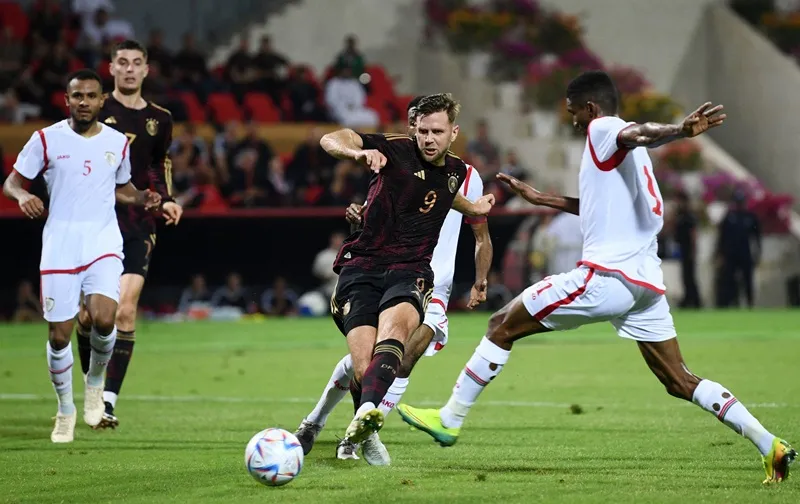 Tiền đạo Niclas Fuellkrug đã ghi bàn ngay trong trận ra mắt đội tuyển Đức.