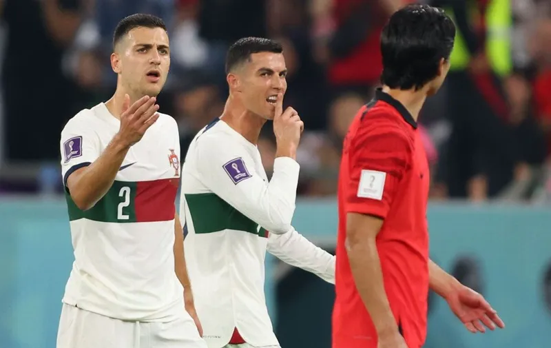 Cristiano Ronaldo cho biết phản ứng của anh là từ xung đột vào một cầu thủ Hàn Quốc.