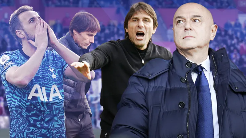 HLV Antonio Conte có vẻ đang thúc ép Ban lãnh đạo Tottenham ra quyết định sa thải ông.