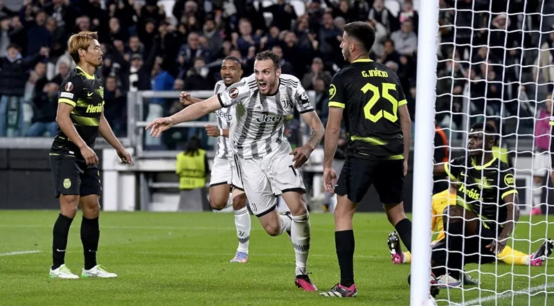Juventus đánh bại Sporting Lisbon 1-0 nhờ bàn thắng duy nhất của Federico Gatti ở phút 73.