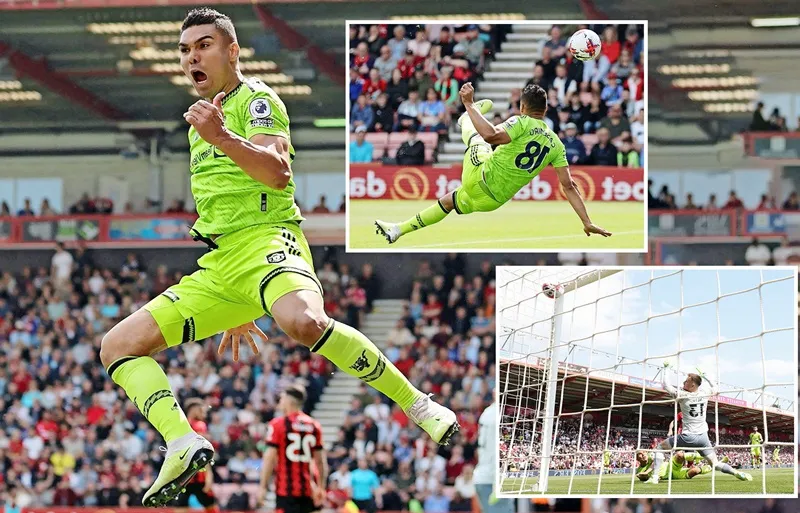 Casemiro ghi bàn thắng đẹp trong chiến thắng 1-0 trước Bournemouth.