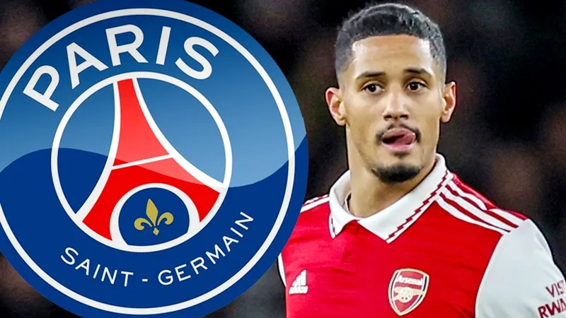 Arsenal khó giữ chân William Saliba khi PSG muốn đưa tuyển thủ Pháp hồi hương.