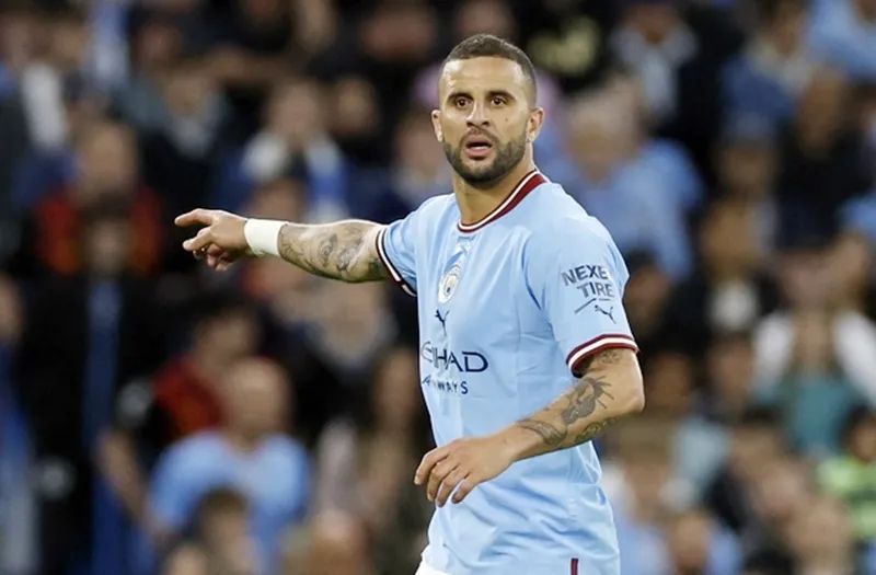 Kyle Walker chơi tuyệt hay khi Man.City loại bỏ Real Madrid ở bán kết.
