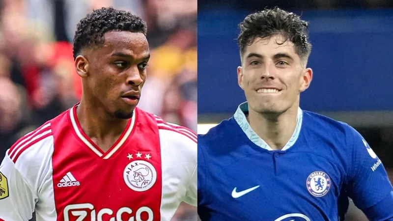 Kai Havertz chắc chắn sẽ đến Arsenal, và sau đó là hậu vệ Jurrien Timber (trái).