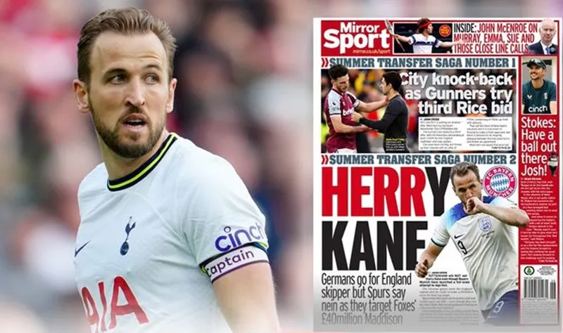 Harry Kane đang mong ngóng thời điểm ra đi, xác định Bayern Munich là điểm đến ưa thích. Harry Kane đang mong ngóng thời điểm ra đi, xác định Bayern Munich là điểm đến ưa thích.