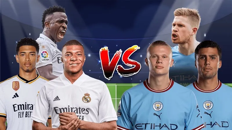 Nếu bổ sung Kylian Mbappe thì Real Madrid chắc chắn là đối trọng với Man.City ở Champions League.