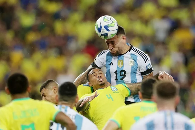 Trung vệ Nicolas Otamendi ghi bàn ở phút 63 giúp Argentina giành chiến thắng 1-0 tại Brazil.