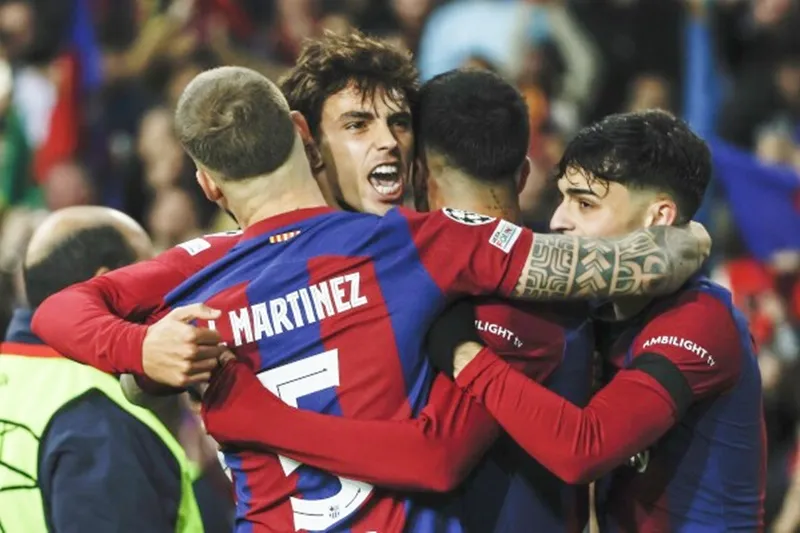 Barcelona lần đầu tiên được chơi ở vòng 1/8 kể từ khi Lionel Messi rời CLB.