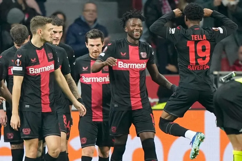 Leverkusen giữ thành tích hoàn hảo ở vòng bảng Europa League với chiến thắng 5-1 trước Molde.
