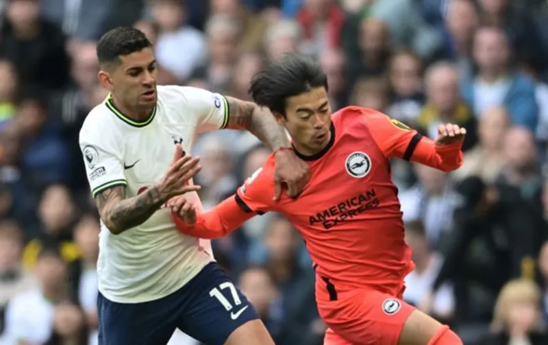 Kaoru Mitoma và Cristian Romero đều vắng mặt khi Brighton tiếp đón Tottenham vào thứ Năm,.