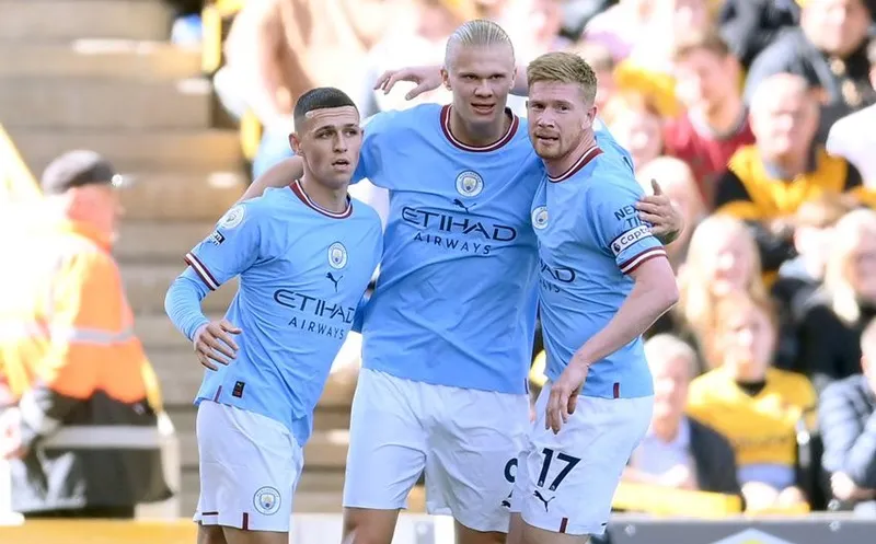 Phil Foden cùng Kevin De Bruyne và Erling Haaland là bộ 3 tấn công ưng ý nhất của Pep Guardiola.
