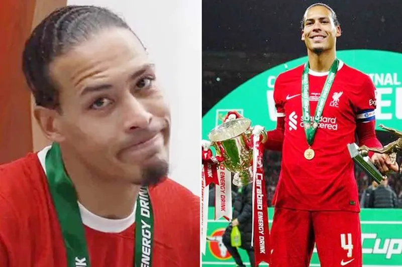 Virgil van Dijk hối hận về những bình luận khiêu khích sau khi giúp Liverpool thắng Cúp Liên đoàn.