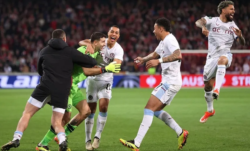 Aston Villa là đại diện duy nhất của bóng đá Anh còn hiện diện ở bán kết cúp châu Âu mùa này.