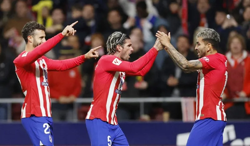 Atletico Madrid củng cố vững chắc vị trí thứ 4 sau chiến thắng 3-1 trước đối thủ cạnh tranh trực tiếp Athletic Bilbao.
