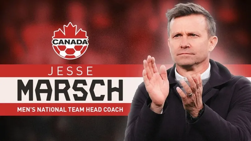 HLV Jesse Marsch đã được bổ nhiệm dẫn dắt tuyển Canada cho đến sau World Cup 2026.