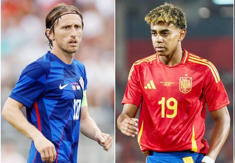 Khi Luka Modric chơi giải đấu lớn đâu tiên vào năm 2006 thì Lamine Yamal thậm chí còn chưa ra đời.