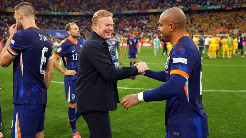 HLV Ronald Koeman tự tin Hà Lan đang rất tự tin sau chiến thắng ấn tượng trước Romania.