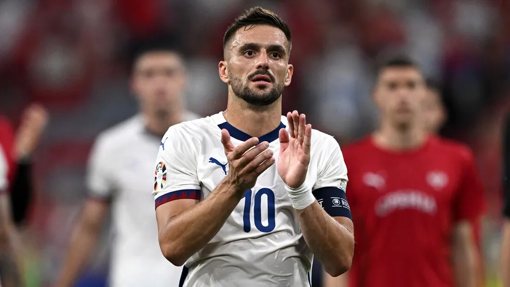 Euro 2024 là giải đấu cuối cùng người hâm mộ được nhìn thấy Tadic chơi cho tuyển Serbia