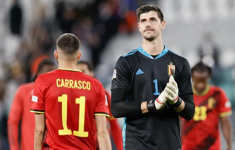 Thibaut Courtois không trở lại đội tuyển quốc gia Bỉ dưới quyền HLV Domenico Tedesco.