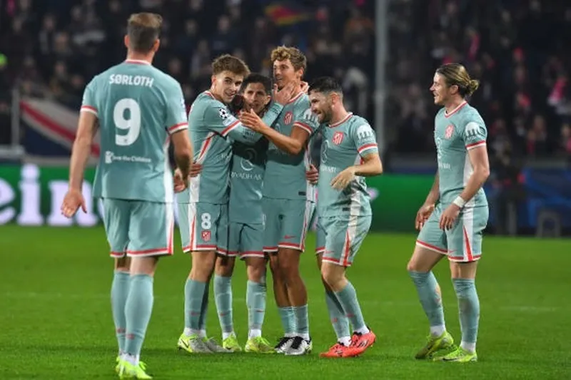 Atletico Madrid có chiến thắng đậm 6-0 trước Sparta Prague