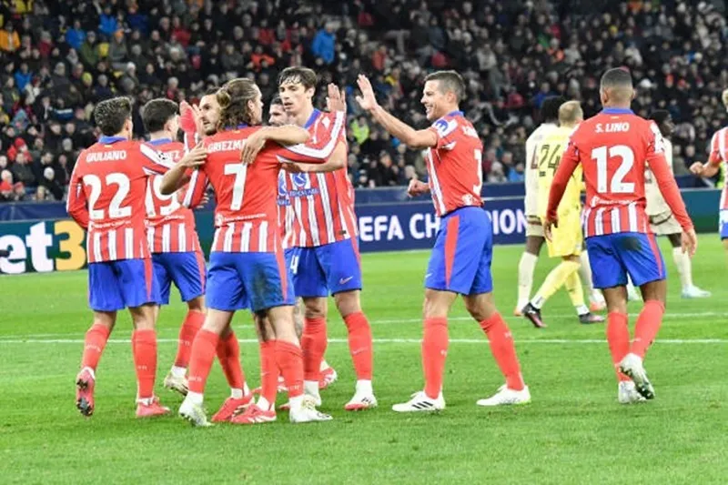 Atletico Madrid dễ dàng hạ gục Salzburg với tỷ số 4-1