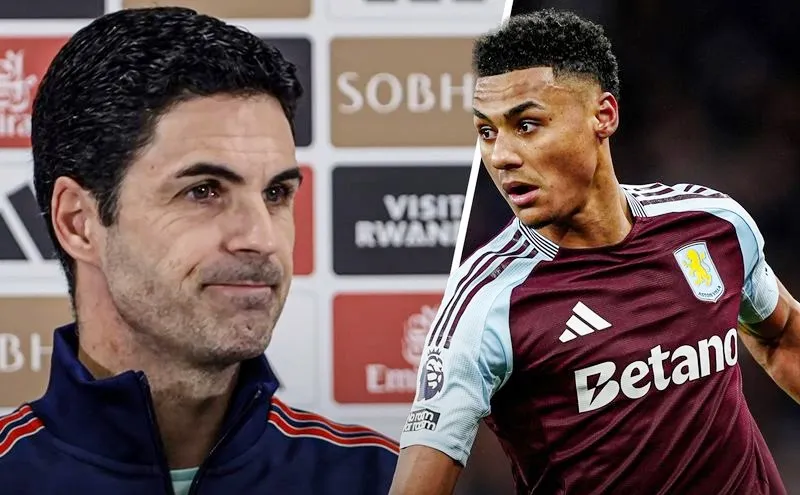 HLV Mikel Arteta từ chối bình luận về sự quan tâm của Arsenal đối với tiền đạo Ollie Watkins của Aston Villa.