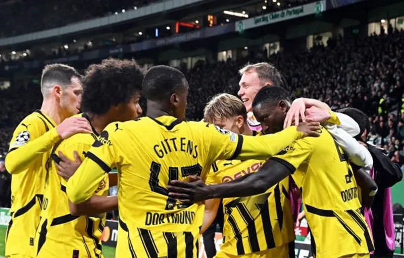 Dortmund có thể tạm yên tâm khi đã vùi dập Sporting Lisbon tới 3 bàn không gỡ sau trận lượt đi trên sân khách