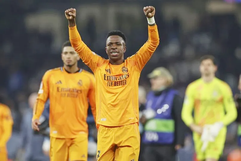 Vinicius Junior truyền cảm hứng trong chiến thắng ngược dòng 3-2 của Real Madrid tại Man.City.