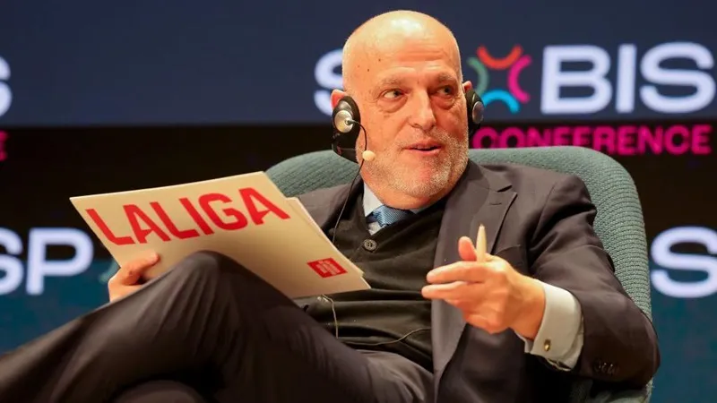 Javier Tebas cáo buộc Real Madrid “khóc lóc” và cố gắng tạo ra “thuyết âm mưu toàn cầu”.
