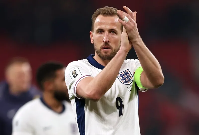 Harry Kane đã có lần ra sân thứ 105 cho tuyển Anh trong chiến thắng 3-0 trước Latvia.