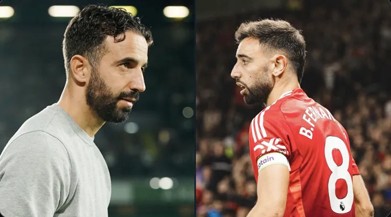 HLV Ruben Amorim rất tự tin Bruno Fernandes sẽ không rời Man.United vào mùa hè này.