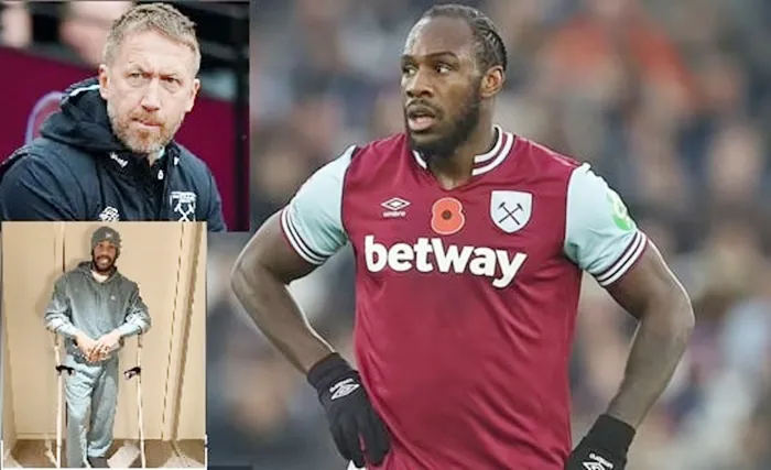HLV Graham Potter đã xác nhận rằng Michail Antonio đang tiến gần hơn đến việc trở lại tập luyện