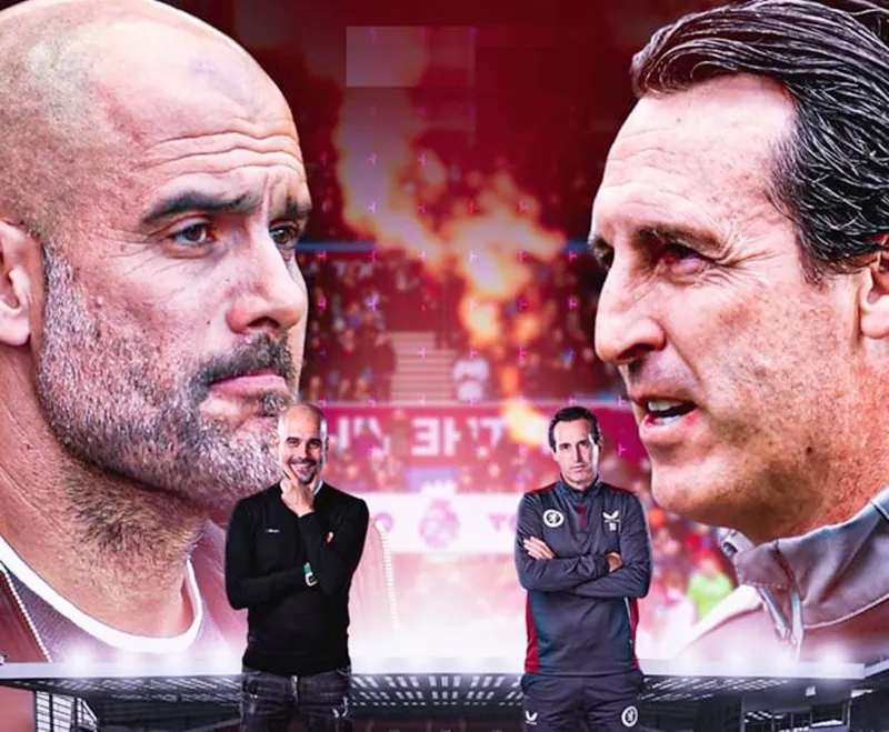 HLV Pep Guardiola và Unai Emery