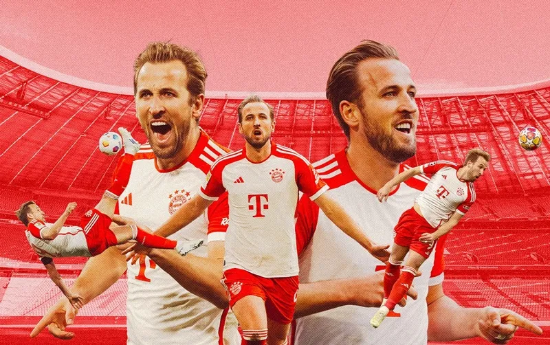 Harry Kane sắp được đảm bảo sẽ nâng cao chiếc cúp vô địch Bundesliga cùng Bayern Munich.