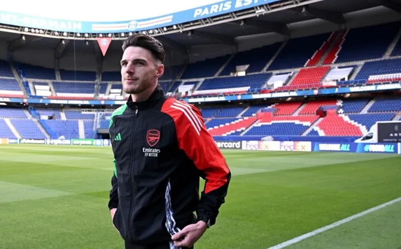 Declan Rice cho biết Arsenal sẽ cần “những khoảnh khắc kỳ diệu” để đánh bại Paris Saint-Germain.