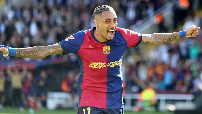 Barcelona và Raphinha được cho là rất gần với việc đồng ý ký hợp đồng mới đến năm 2029.