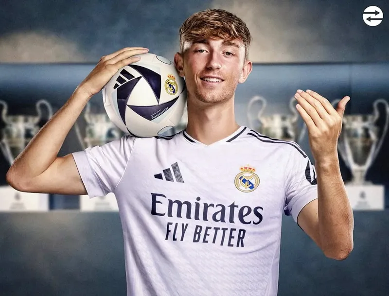 Real Madrid hoàn tất ký hợp đồng với trung vệ trẻ tài năng Dean Huijsen từ Bournemouth.