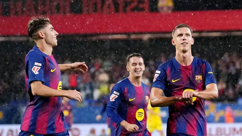 Dani Olmo đã ghi bàn và kiến tạo giúp Barcelona đánh bại Getafe 3-0.