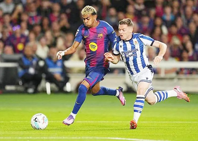 HLV Sergio Francisco của Sociedad ca ngợi Lamine Yamal là cầu thủ xuất sắc nhất thế giới.