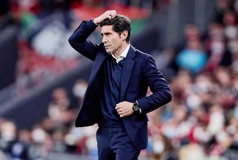 HLV Marcelino Garcia rõ ràng có lý do để lo lắng khi Villarreal đối đầu Erling Haaland.