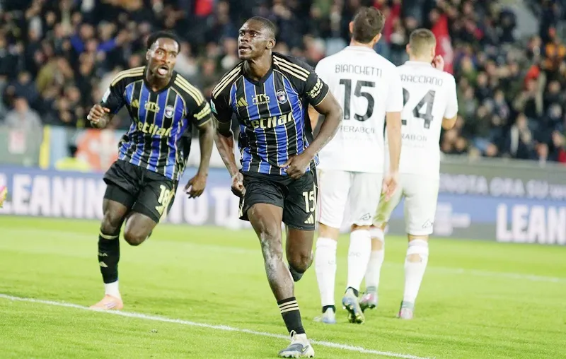 Idrissa Toure đã mang về chiến thắng quan trọng 1-0 cho Pisa trước Cremonese.