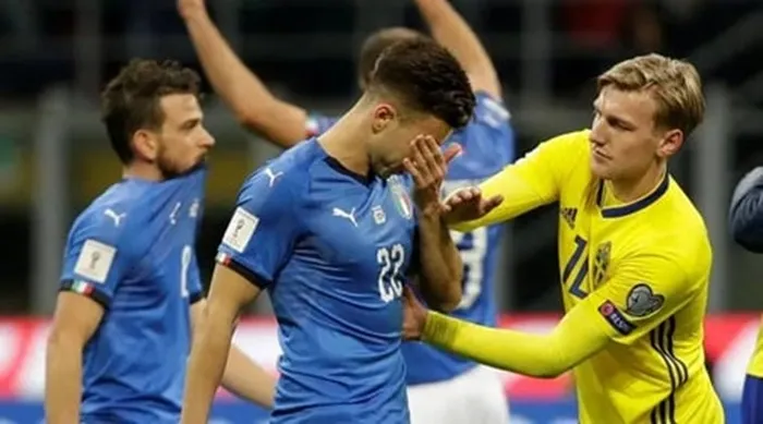 Thụy Điển từng loại Italy ở vòng play-off World Cup cách đây 8 năm