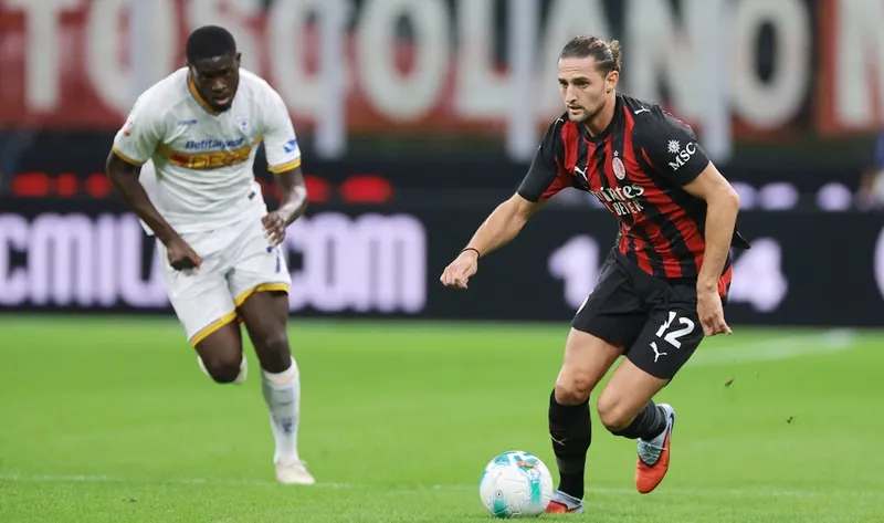 Adrien Rabiot trở lại sau chấn thương có thể là chìa khóa cho cuộc đua vô địch của Milan. Ảnh: Football Italia