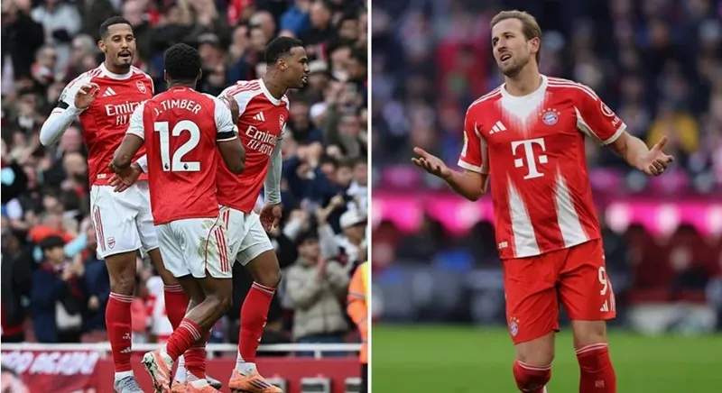 Harry Kane (phải) cảnh báo về năng lực phòng ngự của Arsenal