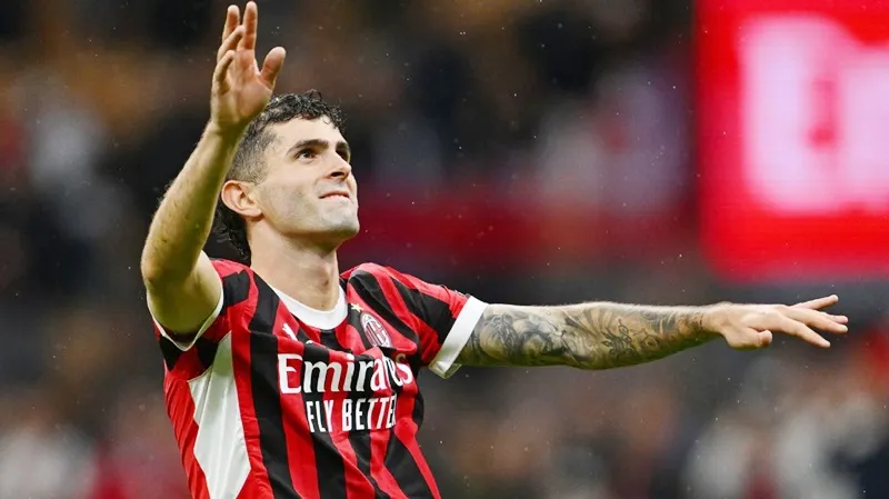 Christian Pulisic sẽ vắng mặt trong trận đấu rất quan trọng giữa AC Milan và Lazio. 
