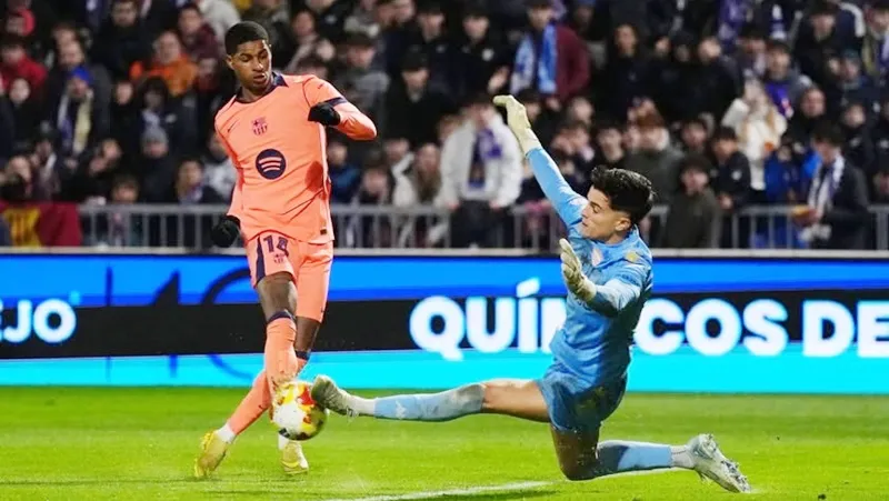 Marcus Rashford ghi bàn giúp Barcelona đánh bại CLB hạng 3 Guadalajara 2-0.