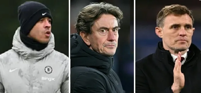 Liam Rosenior (Chelsea), Thomas Frank (Tottenham) và Darren Fletcher (Manchester United)